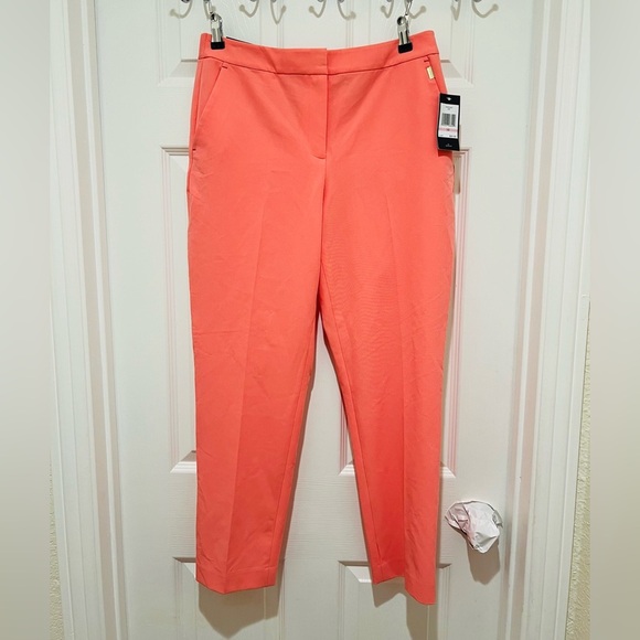 Tommy Hilfiger Pants - Tommy Hilfiger Vibrant Coral Cropped Pants